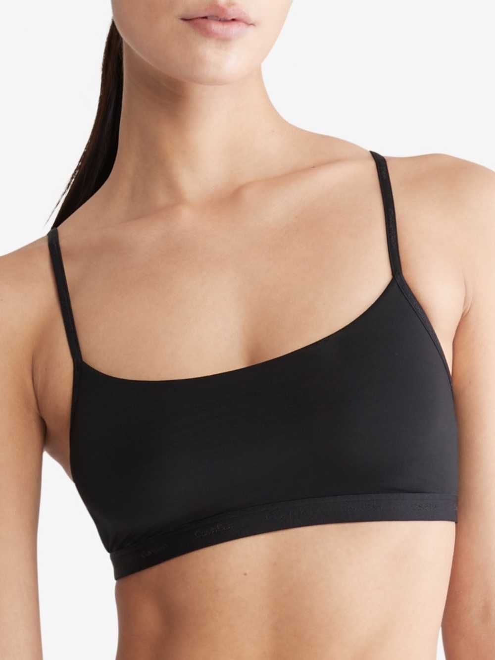 Calvin Klein Women's Form to Body Unlined Bralette NWT